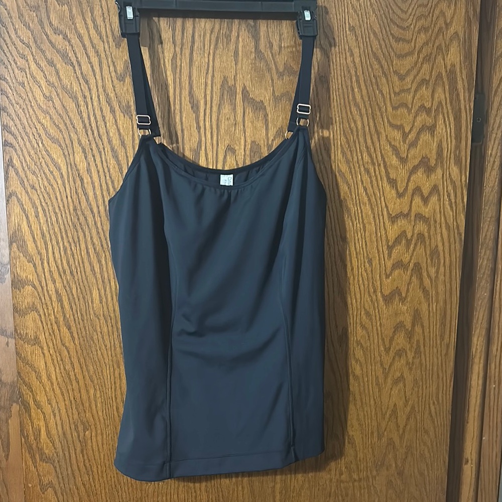 Davin and Adley Busty Amelia Pumping and Nursing Compression Cami Full Length